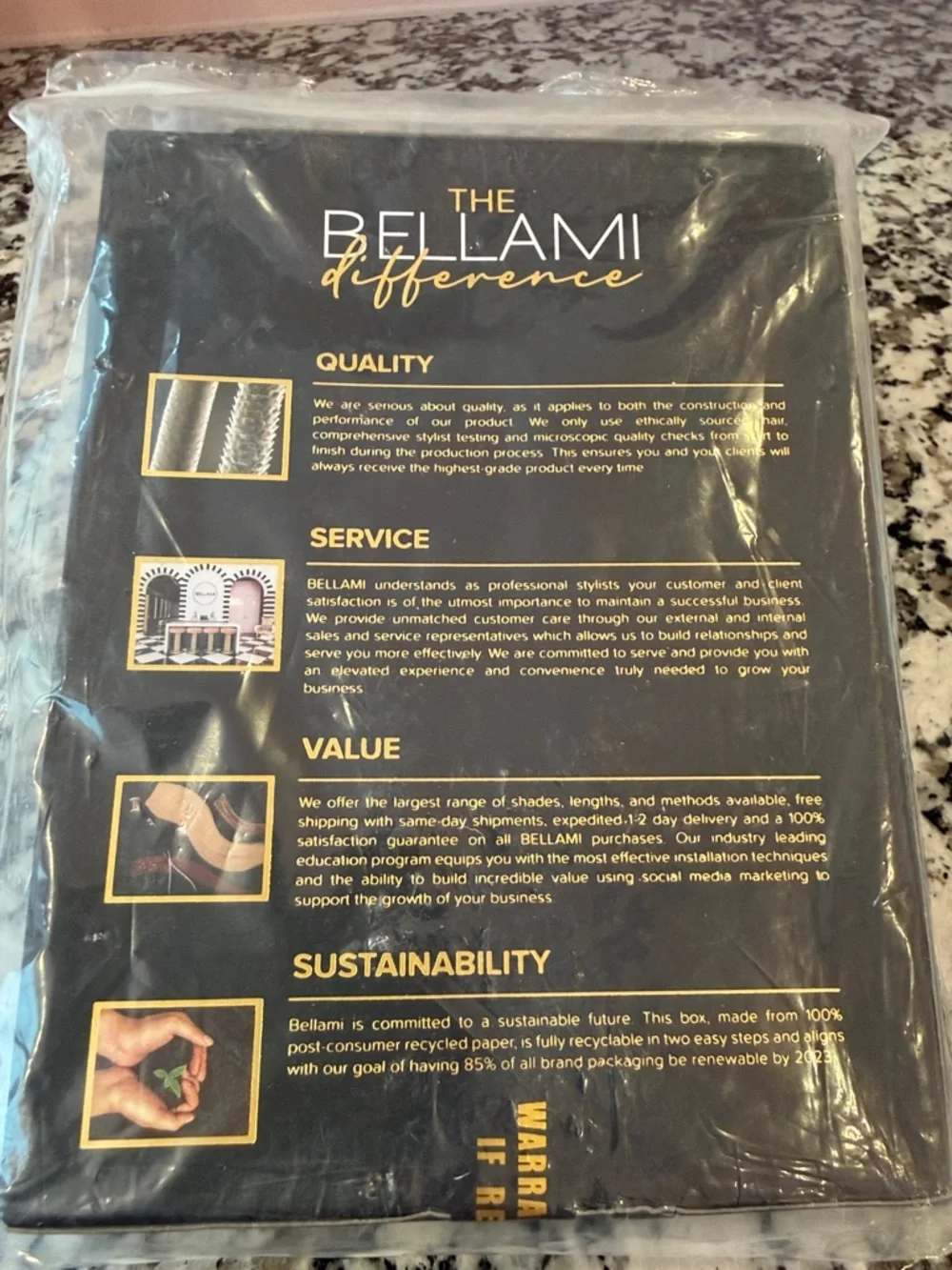 BELLAMI Blonde K-Tip Hair Extensions - Picture 2 of 3